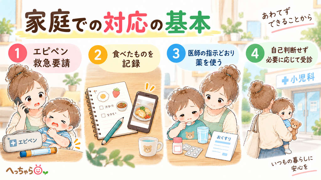 アナフィラキシーの緊急対応