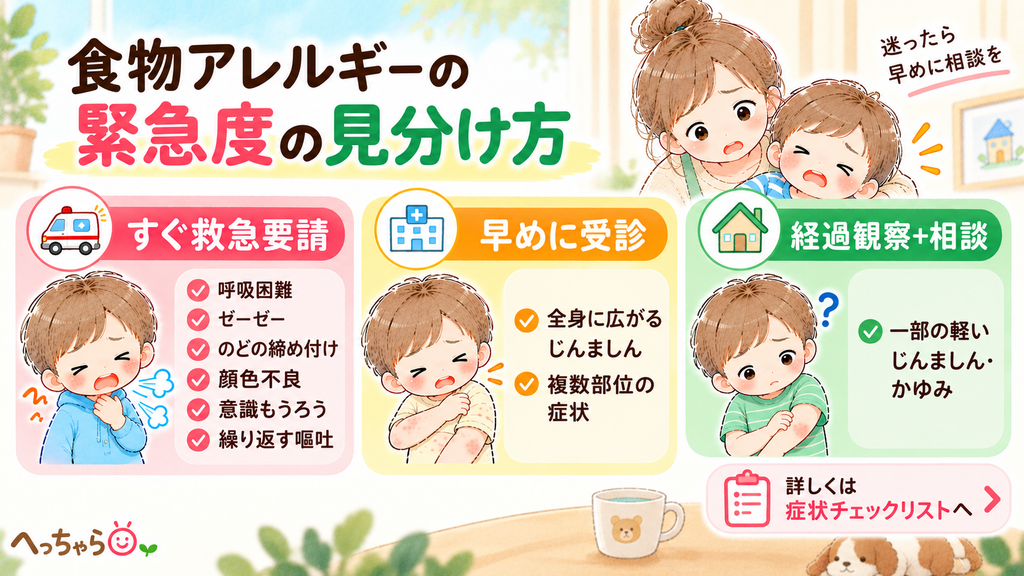 緊急度の見分け方