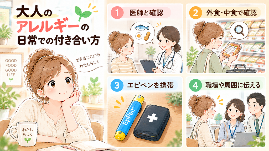 大人になると必要な自己管理