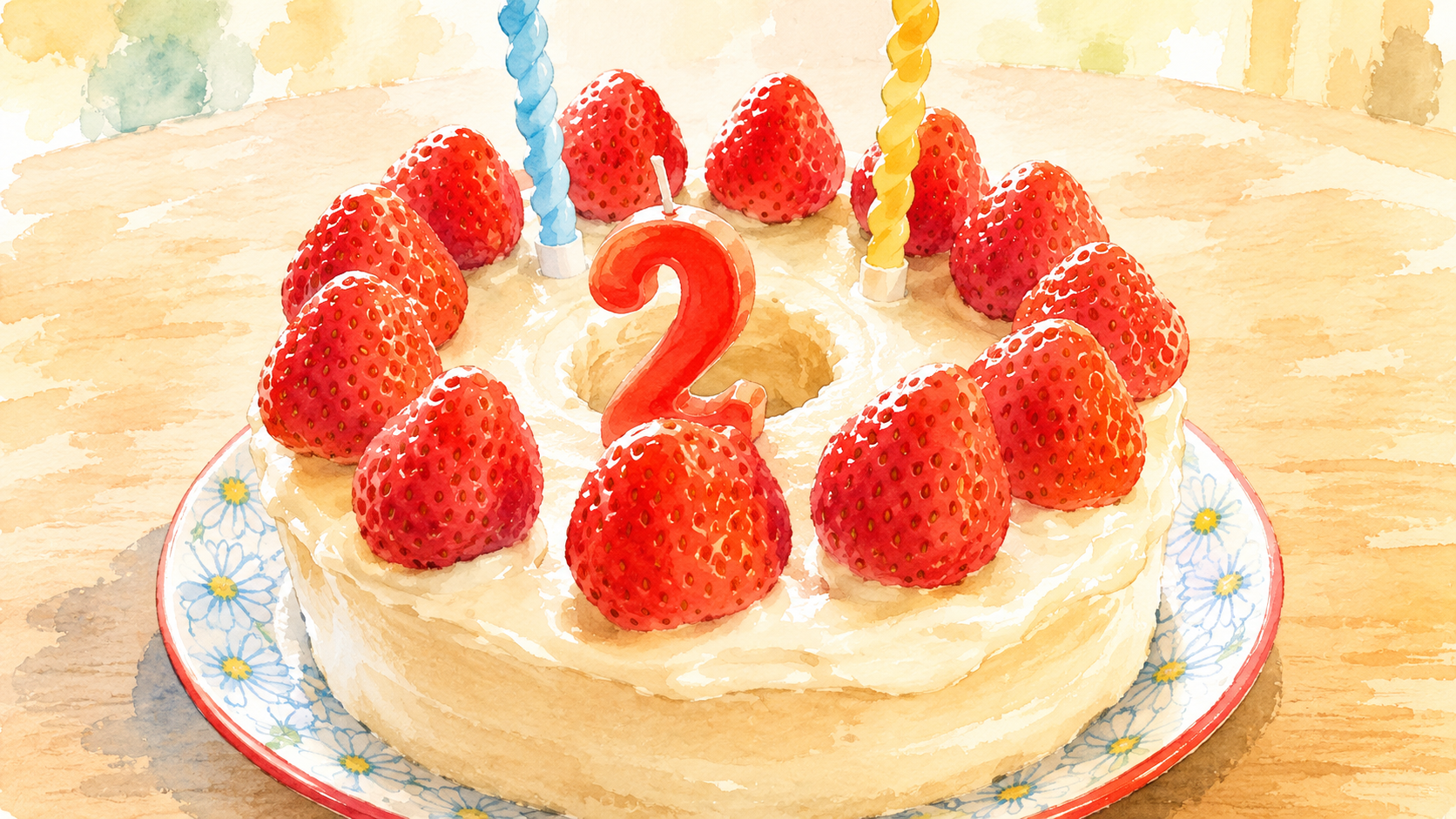 ケーキの絵