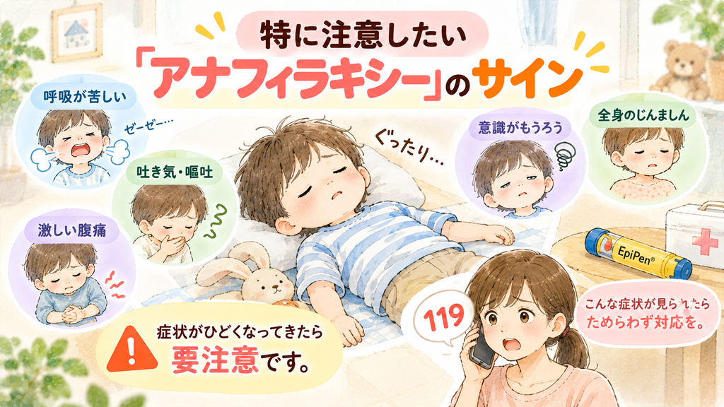 症状が重なると特に注意