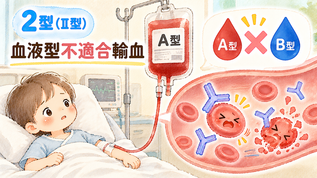 血液型不適合輸血