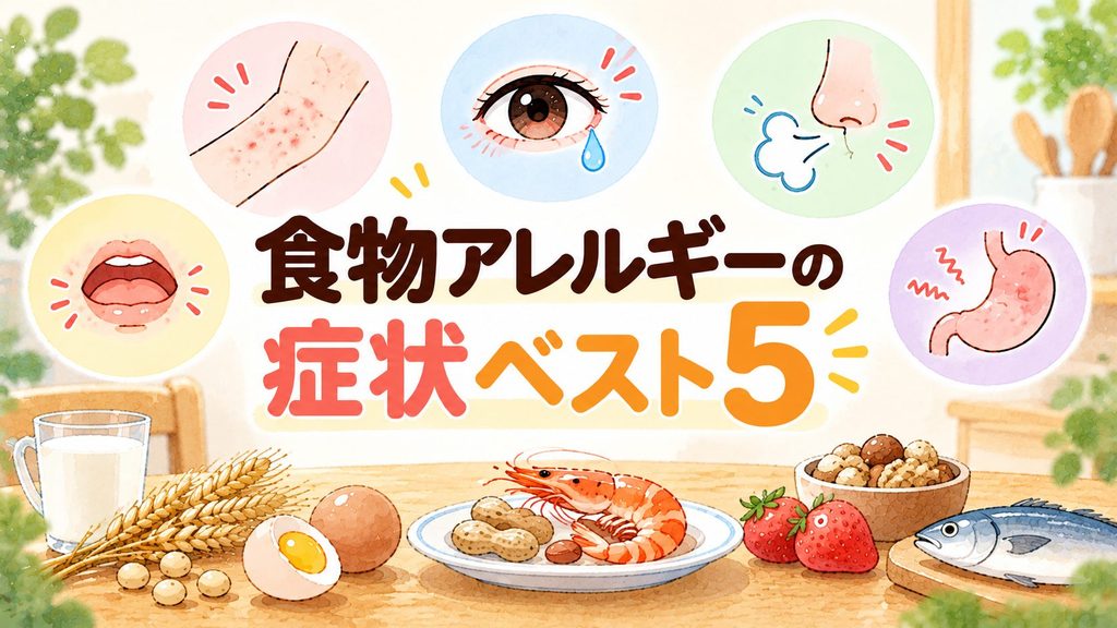 食物アレルギーベスト５