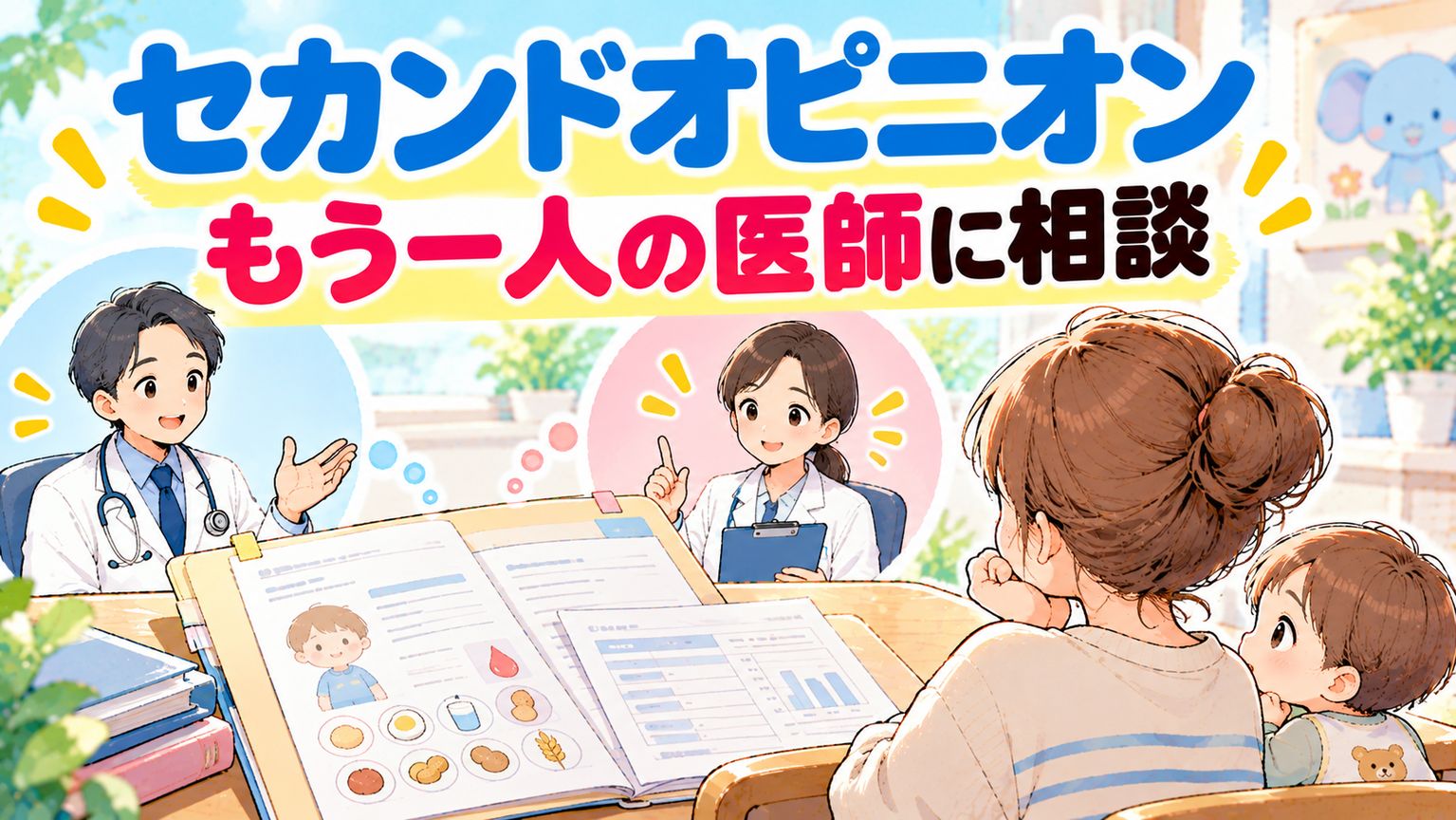 最近増えてきたセカンドオピニオン｜他の先生の意見も聞きたいとき