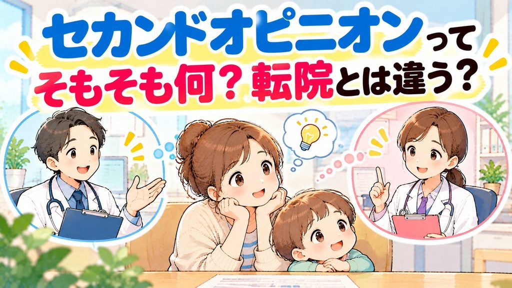 セカンドオピニオンってそもそも何？転院とは違う？