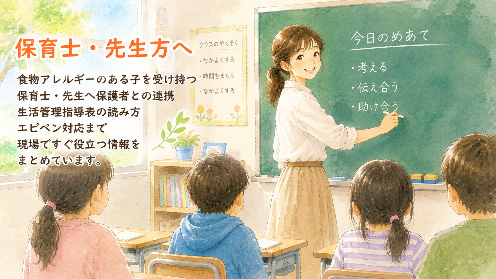 保育士・先生方へ