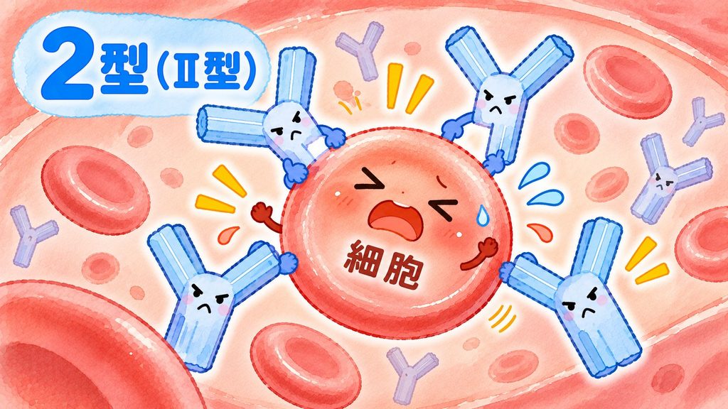 抗体が細胞を壊す仕組み