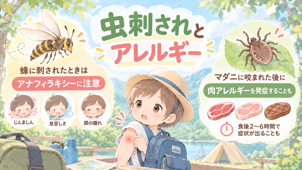 虫刺されとアレルギー