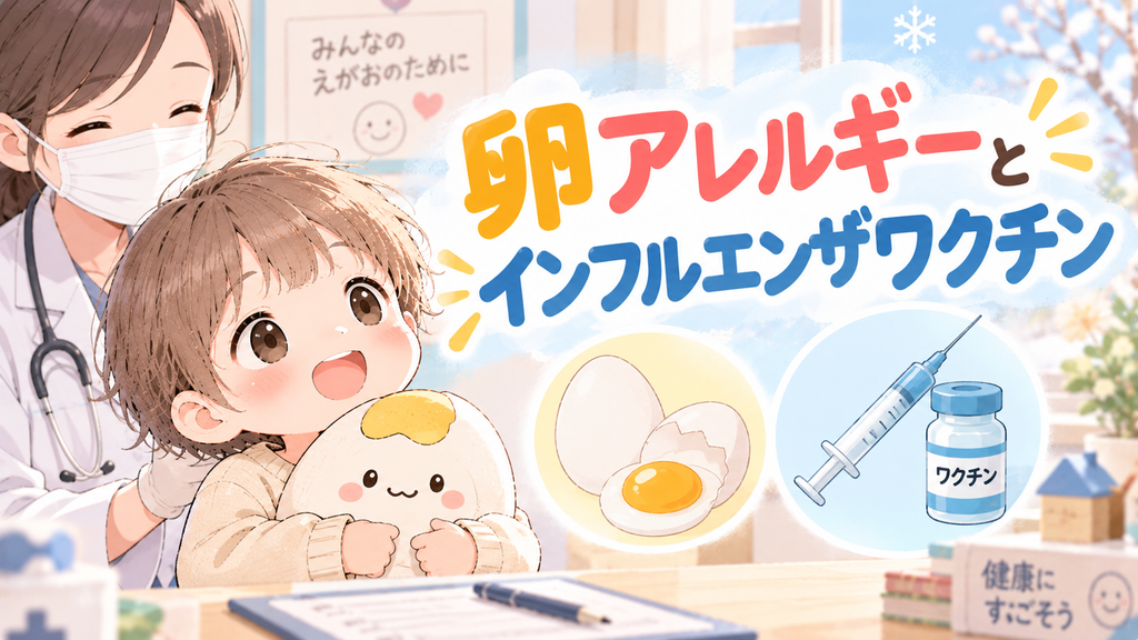 卵アレルギーとインフルエンザワクチン