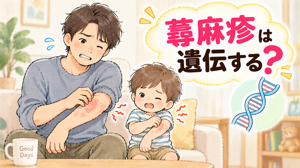 蕁麻疹は遺伝するか