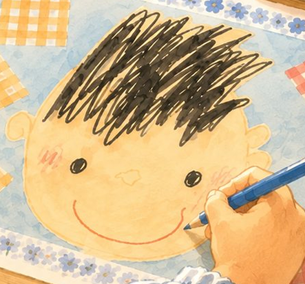 運営者まっさんの似顔絵