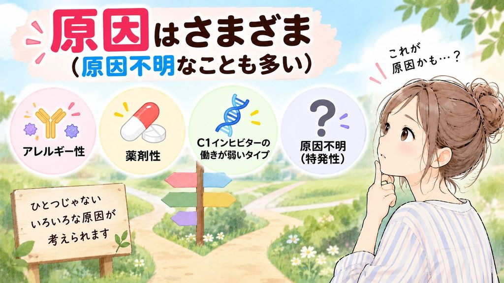原因は大きく分けて4つ